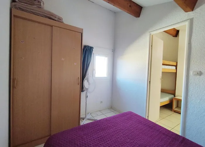T3 Mezzanine - Parking Privé - à 6 Min De La - 6 Pers. - Narbonne-plage - Fr-1-795-62 Villa *