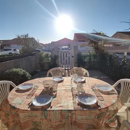 Villa T3 Mezzanine - Parking Privé - à 6 Min De La - 6 Pers. - Narbonne-plage - Fr-1-795-62 *